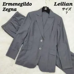 レリアン他1点【7】パンツスーツセットアップ　ストライプ　美品