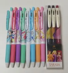 ゼブラ SARASA サラサクリップ ディズニープリンセス 限定 大量センター