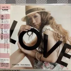 西野カナ　帯付きLOVE one.