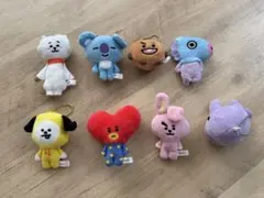 BT21 ぬいぐるみ マスコット 8体セット