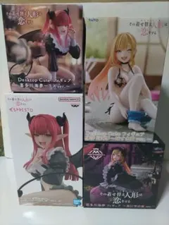 着せ恋　喜多川夢海　フィギュア　黒江雫　AMP+　リズ　ESPRESTO　×4