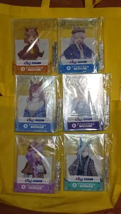 ウマ娘　シンデレラグレイ　エンタメくじ　アクリルパネル　6点　セット