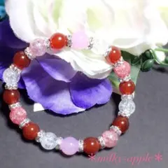 ◇赤◇【絆を繋ぐ＊気持ちの切替】のパワーストーン♡