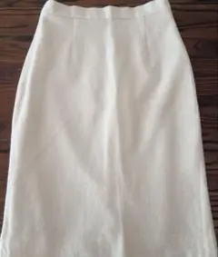 ANAYI秋冬ホワイト アイボリー タイトスカート アナイ36