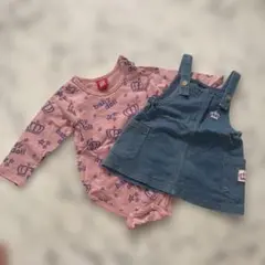 セット売り★BABY DOLL★80サイズロンパース・オーバーオールセット