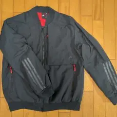 【美品】adidas MA-1ジャケット 虎バックプリント