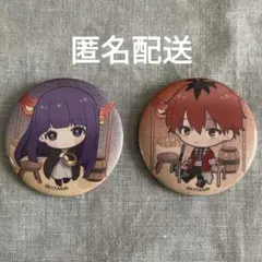 葬送のフリーレン ちまにわ グリッター缶バッジ フェルン シュタルク