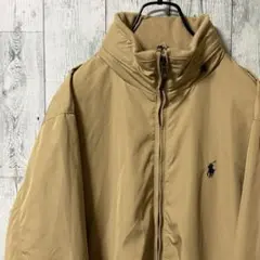 ポロラルフローレン　スウィングトップ ブルゾン ベージュ　MEDIUM