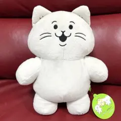 ムキムキのハムちゃん＆ほがらかいぬねこ BIGぬいぐるみ　ねこ
