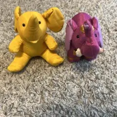 ジムトンプソン シルク 象ぬいぐるみ