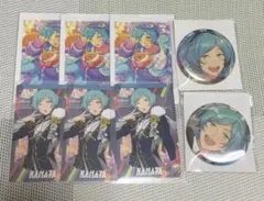 あんスタ ぱしゃっつ スタフォニカード 缶バッジ 流星隊 深海奏汰 A P