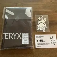 ARC'TERYX アークテリクス 高尾山 オリジナル手ぬぐい ステッカー 山へ