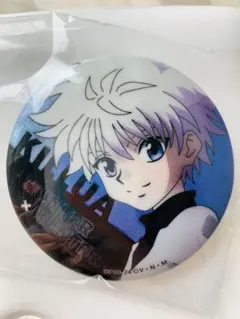 HUNTER×HUNTER グリッター缶バッジ キルア