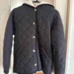 SM2 フリース裏地 キルティングジャケット 黒