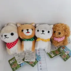 豆柴三兄弟　マスコット　4種類
