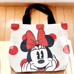 新品未使用　ディズニー　ミニーマウス　ビッグトートバッグ