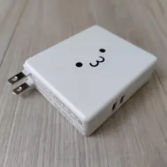 エレコム 充電器一体型 5800mAh モバイルバッテリー 2ポート しろちゃん