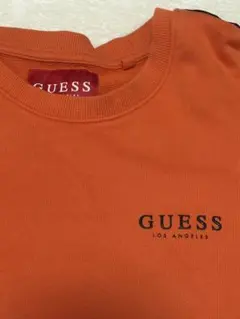 GUESS オレンジ トレーナー Lサイズ