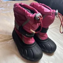 SOREL キッズブーツ ピンク　17cm
