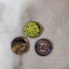 ポケモンカード　コイン　3枚セット