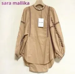 Sara mallikaサラマリカ 長袖ブラウス トップス コットンのサムネイル