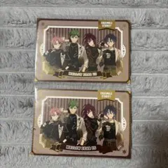 ④あんスタ メロアス GIGO特典 箔押しユニットポストカード 2枚