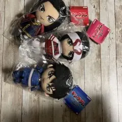 キングダム- chibiぬいぐるみ3種類　(信、羌瘣、嬴政)