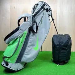 希少・ヘッドカバー付】ナイキ キャディバッグ エレファント柄 エア