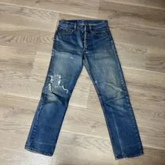 Levi's 501 W32L34 ダメージ