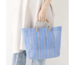 ベーセーストック　ストライプ トートバッグのサムネイル