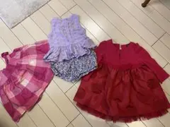 gap ワンピ、トップス、オールドネイビー　トップス　パンツ　4枚セット