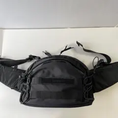sacai サカイ ナイロン ボディバッグ ウエストポーチ 美品 Sacai ナイロン ボディバッグ ウエストポーチ ブラック サカイ