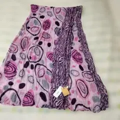 新品未使用　epris 　大判花柄ストール　定価¥2600+税のお品