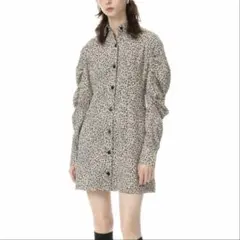 半額 SLY レオパード 襟付き ワンピース
