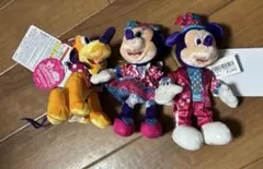 ミニーのファンダーランド　ぬいぐるみバッジ3点セット 2026年最新】ミニーファンダーランド ぬいばの人気アイテム - メルカリ