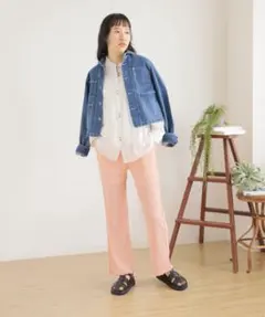ベーセーストック　イージーパンツ　リラックスパンツ　チェック　イエナのサムネイル