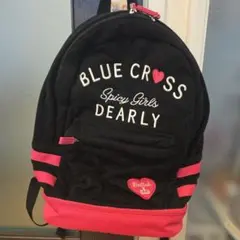 BLUE CROSS リュック 黒 ピンクのサムネイル