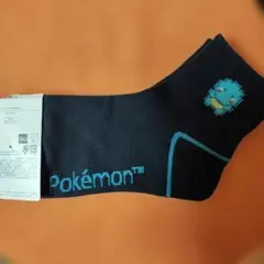 GU ポケモン アンクルソックス ネイビー 25-27cm