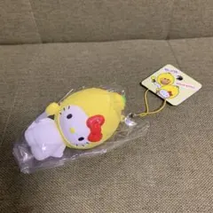 【新品、未使用品】ハローキティ　オカレモン スクイーズストラップ　2013 平成