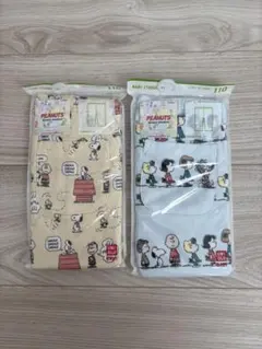 【新品】ユニクロ レギンスパンツ7分丈 110cm 2枚セット スヌーピー