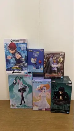 23個セット】アニメ フィギュア まとめ売り - メルカリ