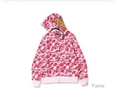 BAPE シャークパーカー　ピンク Sサイズ BAPE Big ABC Camo Shark Full Zip Hoodie Pink Men's - FW22 - US