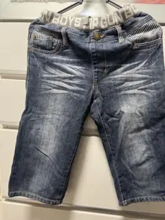 Gap スリムデニムハーフパンツ 160
