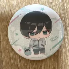 ブルーロック 糸師凛 くるみパジャマ ミニキャラver. 缶バッジ