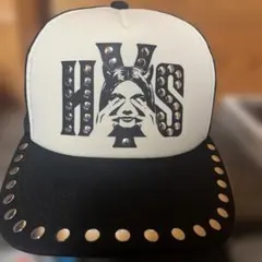 ヒステリックグラマー　SEE NO EVIL スタッズメッシュキャップ