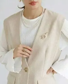 【即日発送‼️】ブローチ　パールブローチ　入学式　卒業式　コサージュ　ビジュー