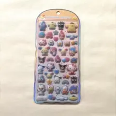 【即日発送】　コットンパフィーシール　サンリオ　集合