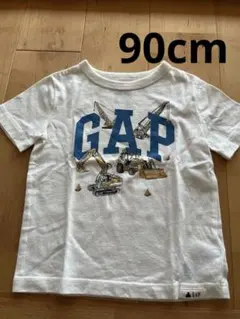GAP 半袖Tシャツ 18-24ヶ月 90cm 重機柄のサムネイル
