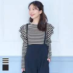 coca 肩フリル　長袖