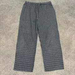 y2k　チェック　パジャマパンツ　00s　cityboy　ワイド　メンズXL